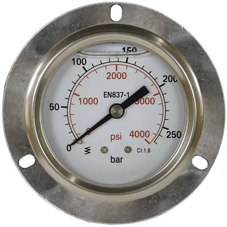 Einbaumanometer 0-250 bar