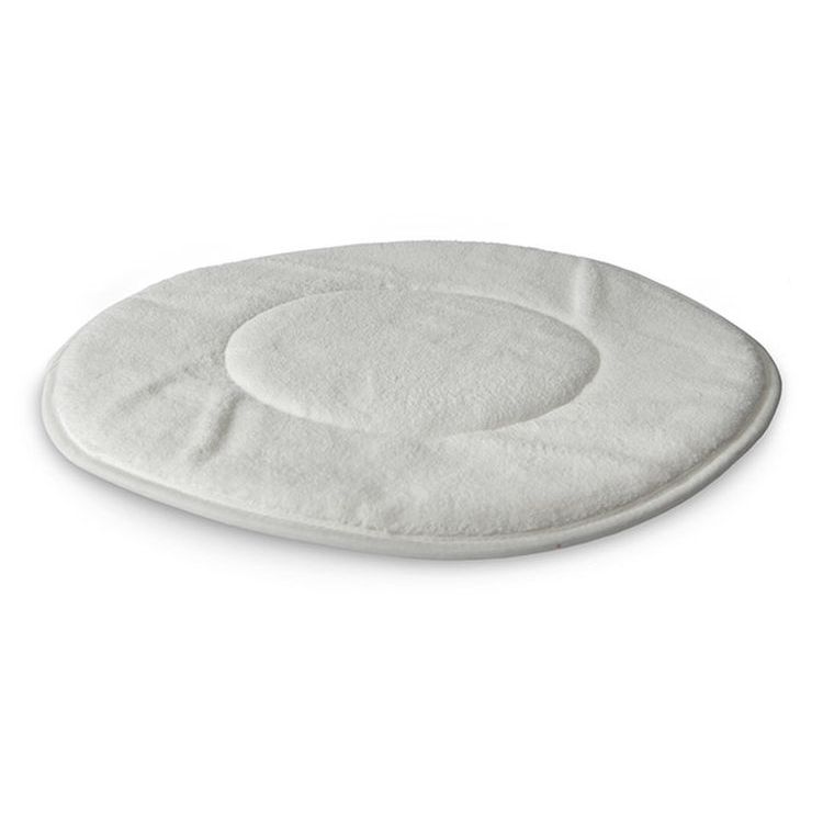 Microfibre pad low pile white 380 mm / 15 " Microfibre white