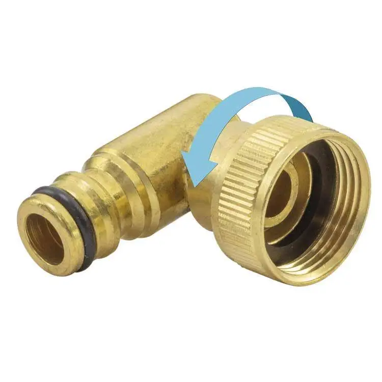 Elbow tap connector