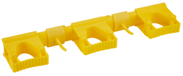 Vikan Hygienisches Hi-Flex-Wandhalterungssystem , 420 mm, Gelb