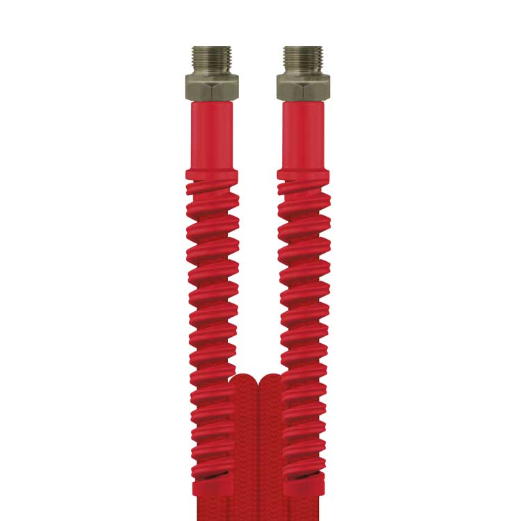 Hochdruckschlauch CARWASH COMFORT rot DN6 AGR 1/4" ohne Knickschutz Länge 40m