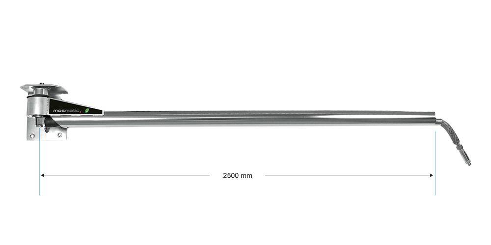 Mosmatic WAE - Wandausleger - L=2500mm - Anschluss Ein: 1/4" IG x Aus: 1/4" IG Mosmatic Wandausleger