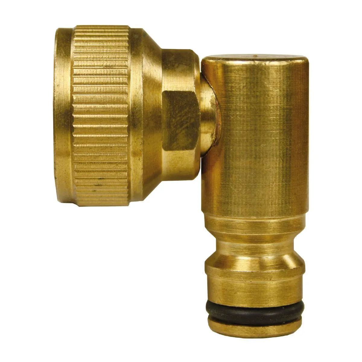 Elbow tap connector