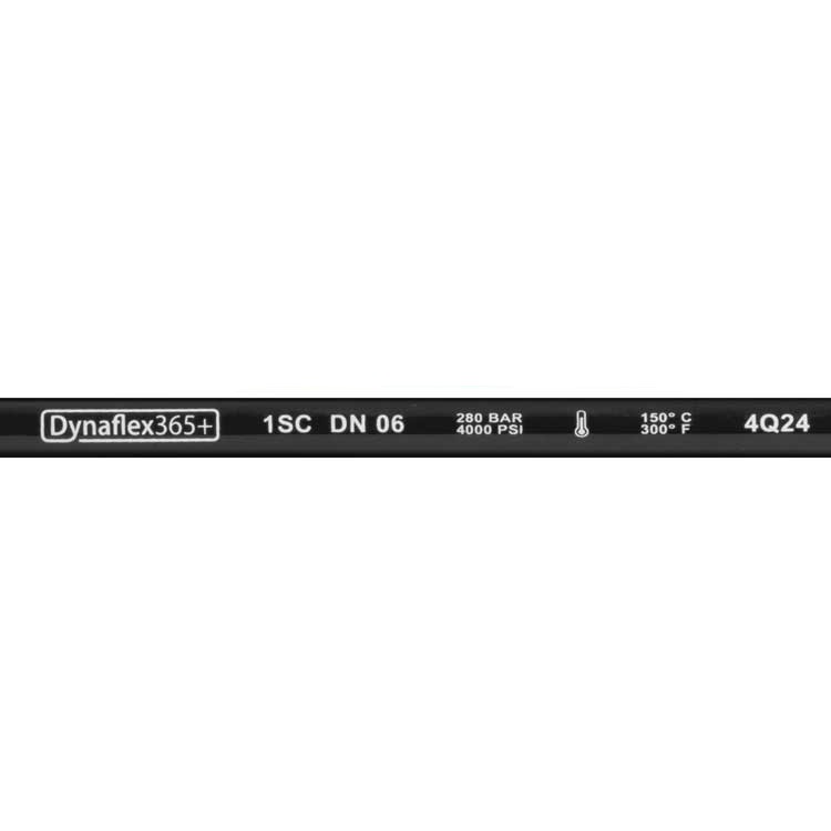 Tuyau 1SC-06-280 Bar 150°C noir lisse