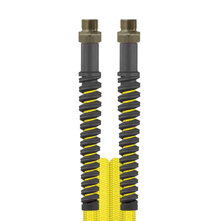 Hochdruckschlauch für SB-Anlagen CARWASH COMFORT  gelb DN6 AGR 3/8" Länge wählbar