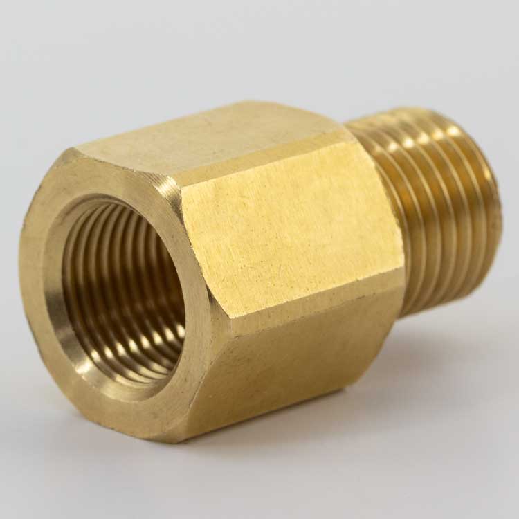Reducing nipple 1/4 "female thread : M12x1AG