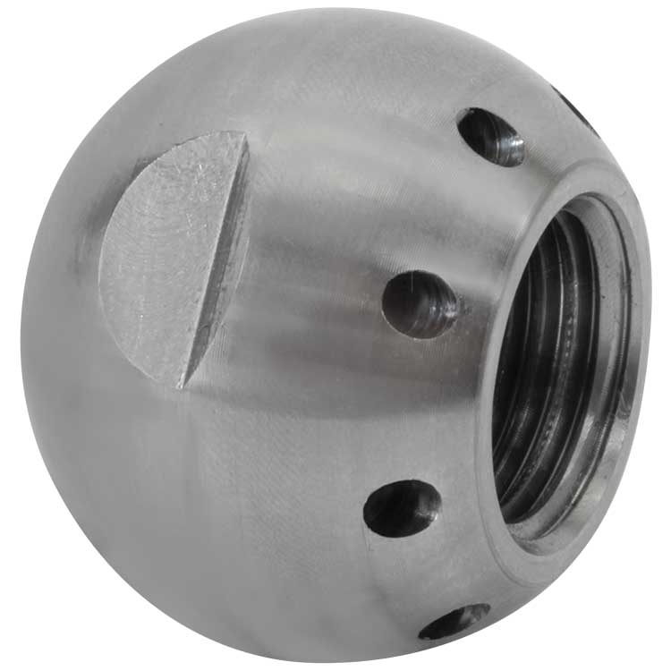 Hochdruck Rohrreinigungsdüse Grease Ball 1/4" IG 080