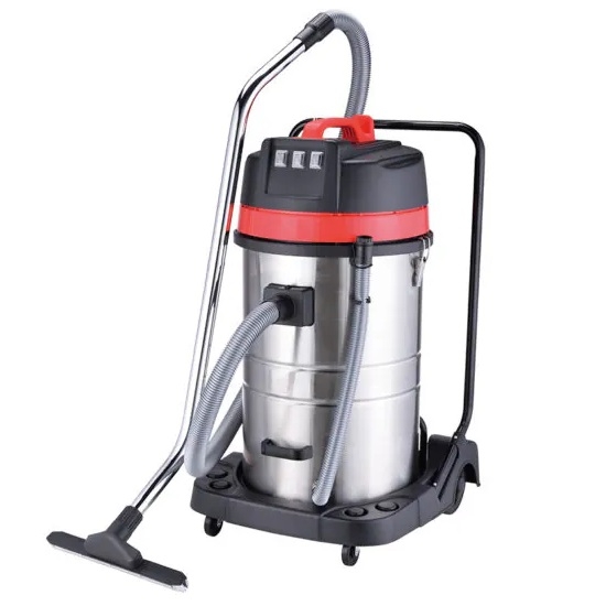 EMT 3 Industrial Vacuum Cleaner, 70 litres, stainless steel tank, 3 x 1000 watts