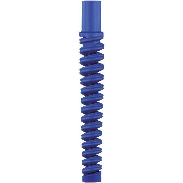 Knickschutzspirale NW 06 blau Fassung