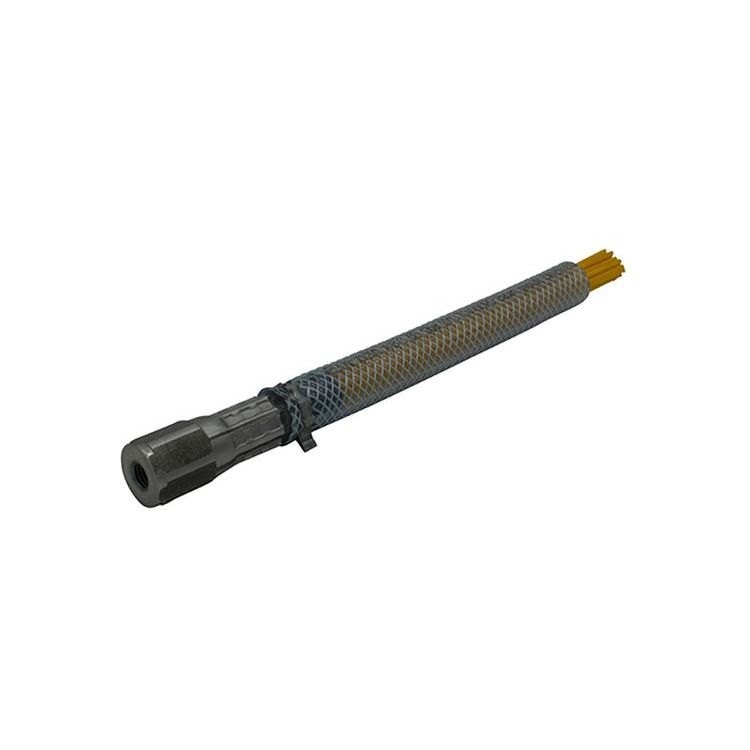 Wildkrautbürste Büschel Polyester "TopLock" für Tüllenteller 280 / 22 mm mit Schlauch