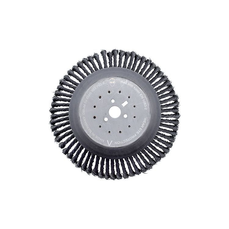 Brosse à herbes sauvages conique Sensitiv D=350mm alésage 30mm avec 64 tresses