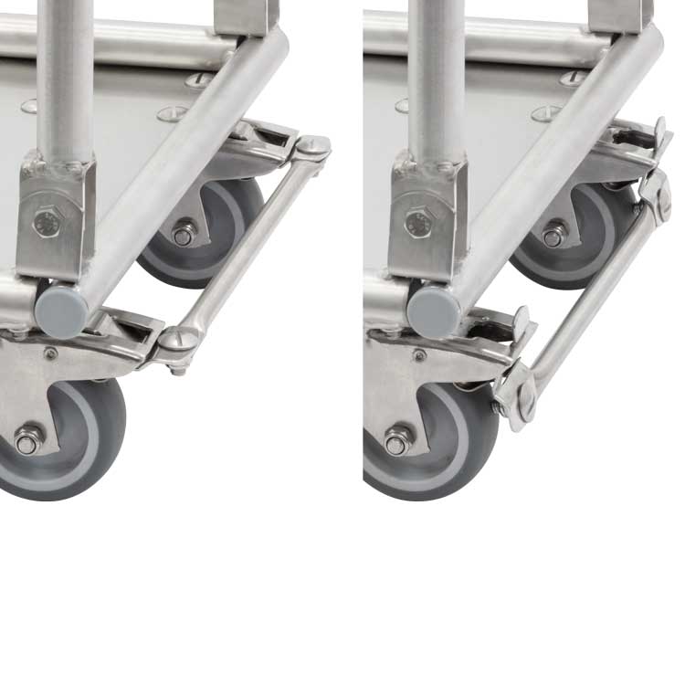 Chariot multifonctionnel pour injecteur / enrouleur de tuyau