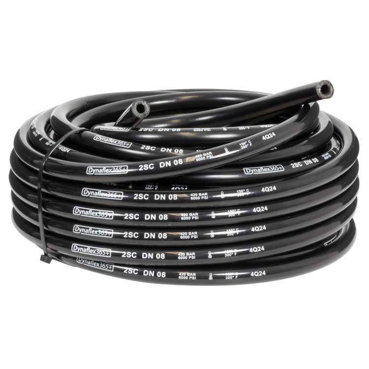 High-pressure hose Dynaflex 2SC-08-420 Bar 150°C black smooth cover