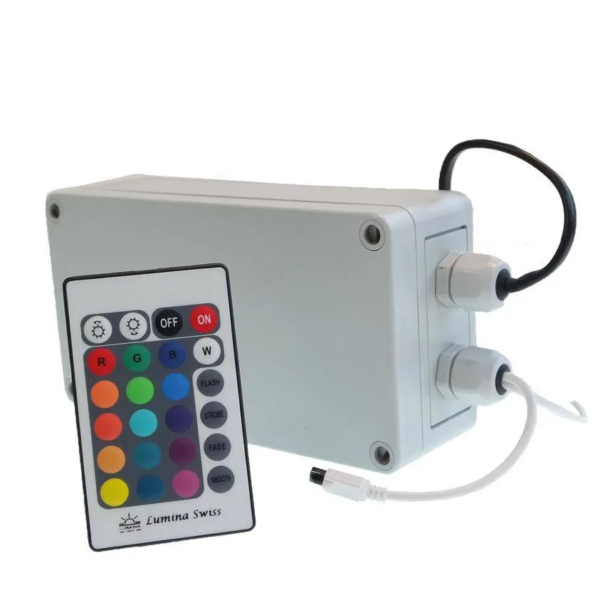 Mosmatic LED-Kontroller für Steuerung und Bedienung für max 2x LED-Deckenkreisel - Betriebsspanung: 