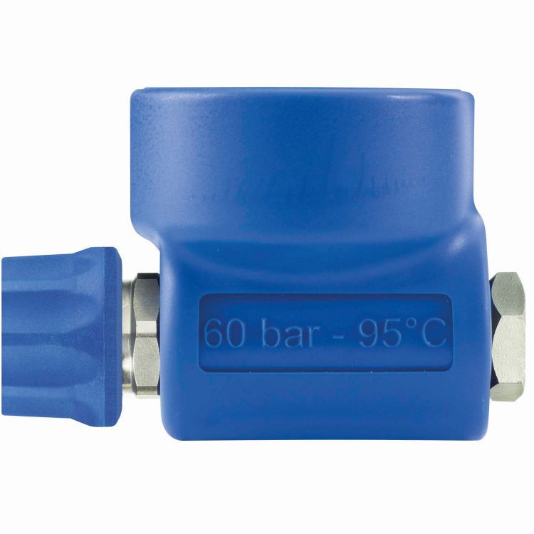 Vanne à bille ST-3100 Raccord : 1/2 "FF isolé bleu