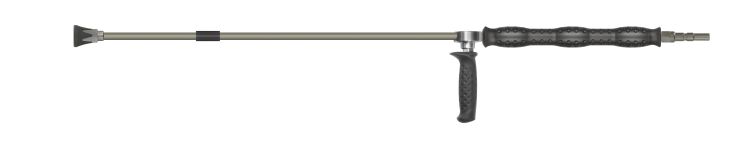 Lance double haute pression ST-54.2-800 mm, raccord mâle KW