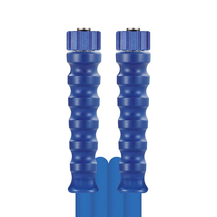 Höchstdruck-Schlauch NW-10 500bar Blau 10 Meter DKO M22x1,5 VA + GKS