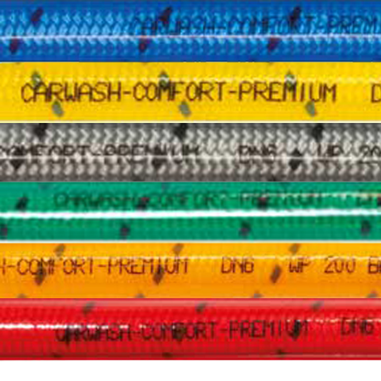 High-pressure hose CARWASH-COMFORT Premium NW06 max. 200bar by the metre Colour selectable