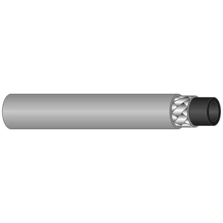 Hochdruckschlauch 1SN-06-250 Bar 150°C Grau