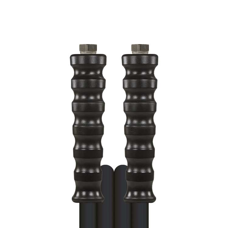 Flexible haute pression 1SN-06 Noir DKR 1/4" Longueur au choix