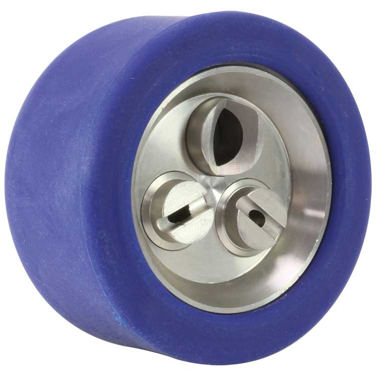 Buse triple 1/2AG en acier inoxydable, buses incluses