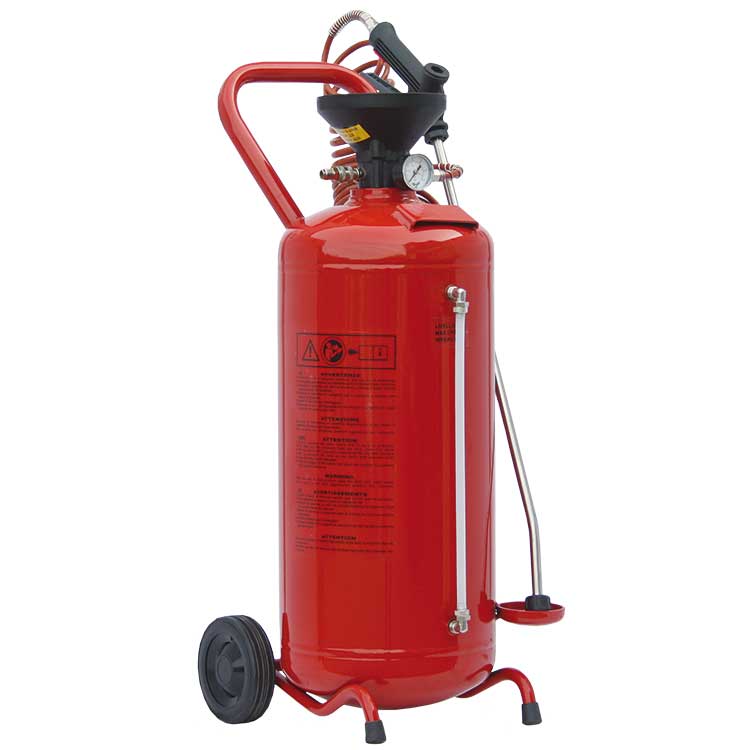 R+M Sprayer 24 L. rot lackiert