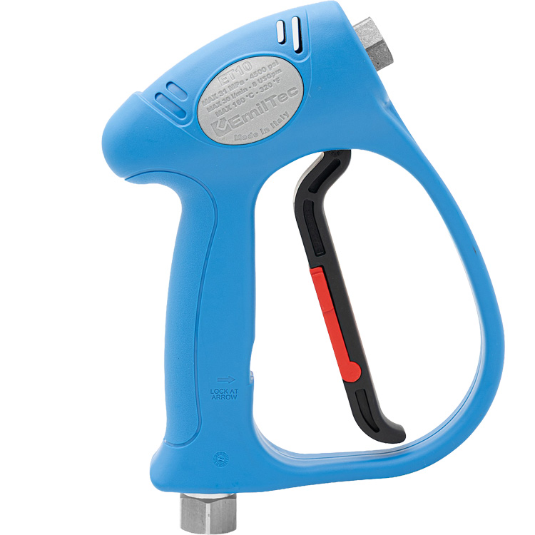 Hochdruckpistole ET10 Weep Swivel TOP 3/8" IG - 1/4" IG - Farbe und Anschluss Gelb M22