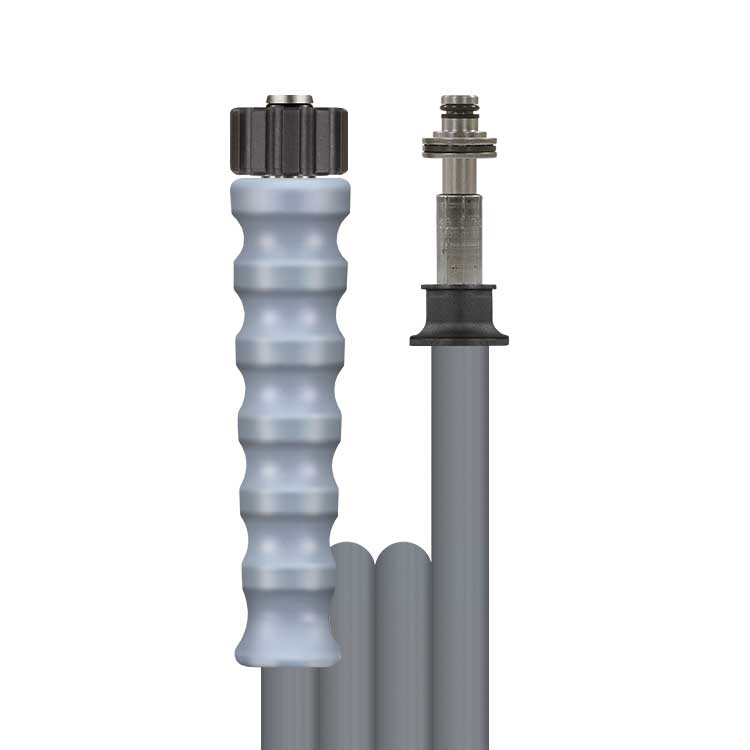 High pressure hose Dynaflex hose 2SC-08 grey plug-in 11 mm : DKO 22 + length 35m