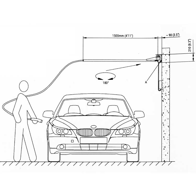 Copie de la toupie de plafond Z easywash365+ 1550 mm WWB autocollant #1