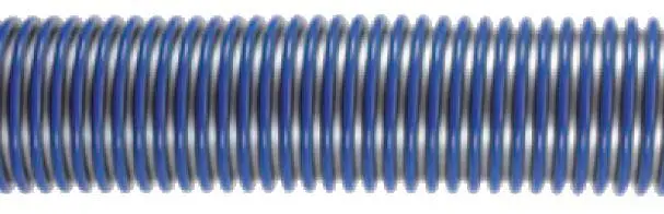 Staubsaugerschlauch EVA DN50 30m Rolle  silber/blau
