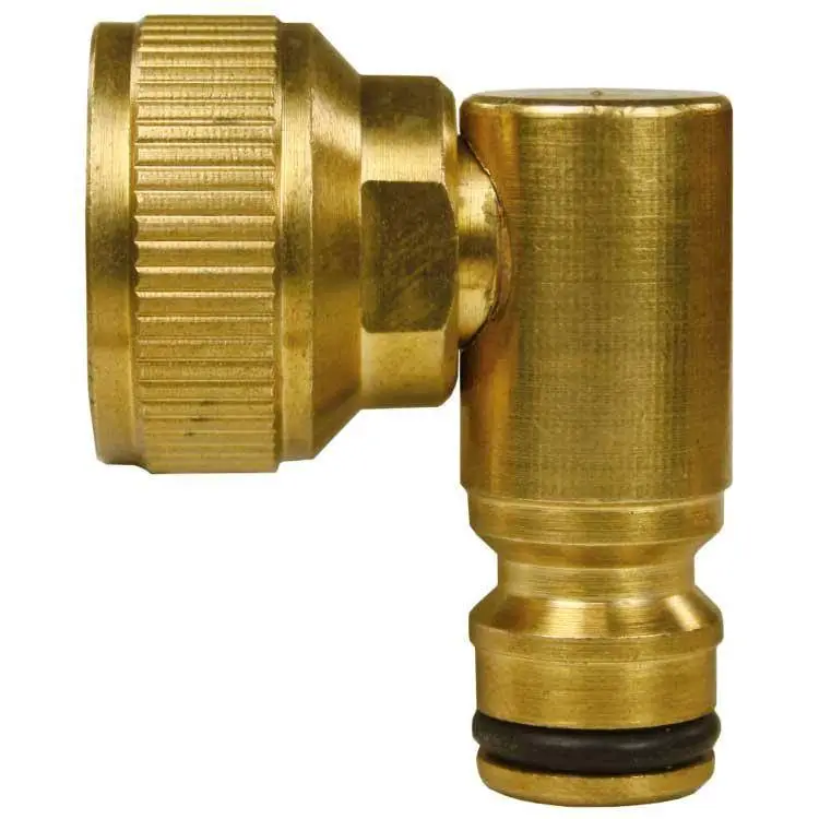 Elbow tap connector