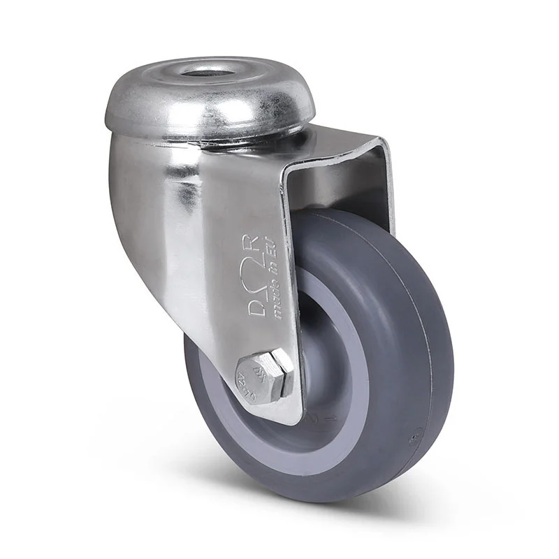 Lenkrolle Edelstahl 60mm  für Turbodevil Flächenreiniger