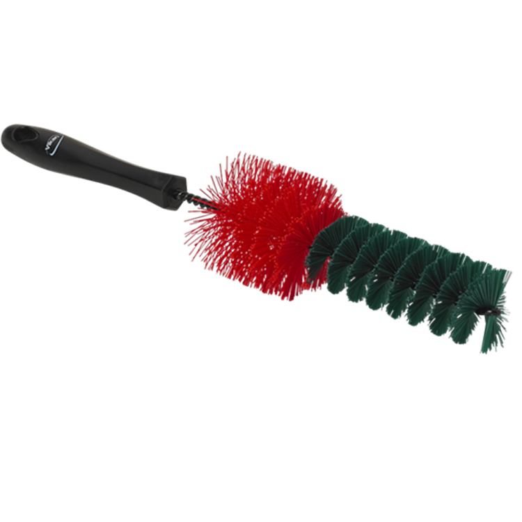 Vikan Brosse à jantes, 330 mm, Ø65 mm, 325 mm, dure, noire