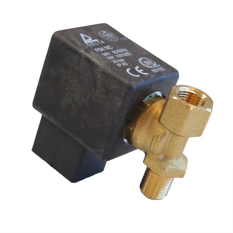 Ölmagnetventil - Delta - F84NC - 1/8" IG x 1/8" AG - 12V DC - 10W - 25 Bar