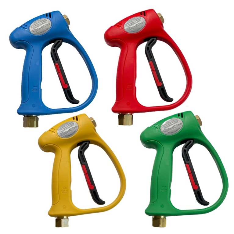 Pistolet haute pression ET10 Weep Swivel TOP 3/8" F - 1/4" F - Couleur et raccord jaune M22