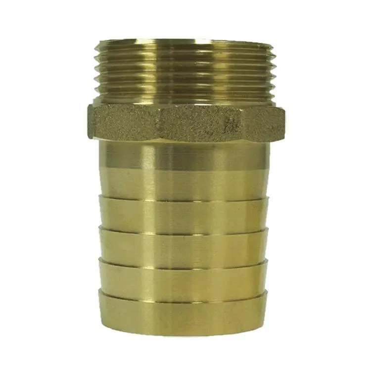 Brass hose nozzle - Ø38mm - 1 1/4" AG