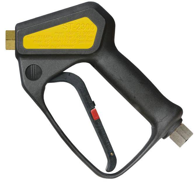 High pressure gun ST-2300 Swivel/rotatable Hose connection selectable