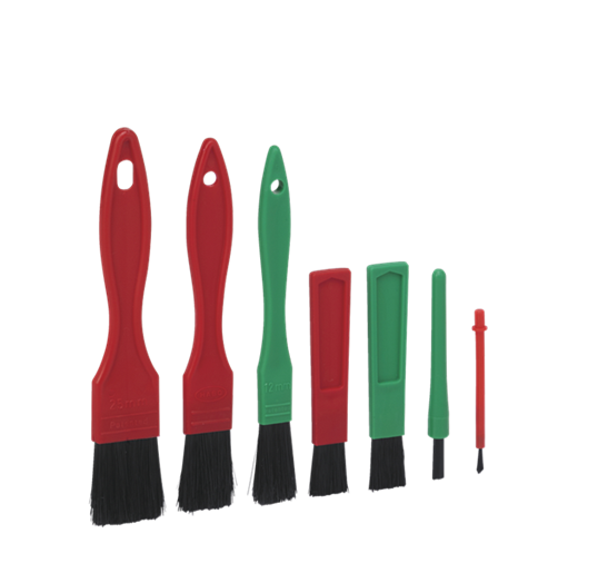 Vikan Brush set, 7 pieces, 140 mm, soft