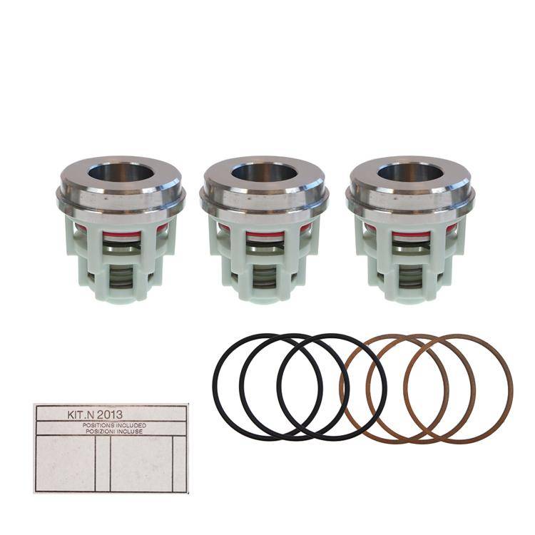 Interpump Kit 2013 - Set of pressure valves (3x) - Series 71 + 71(V)HT + Pratissoli KF40