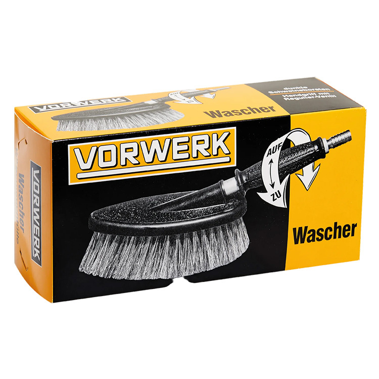 Vorwerk Brosse à main avec réglage 1/4" filetage femelle