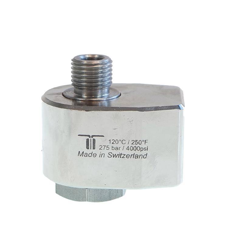 Mosmatic High pressure elbow swivel joint WDG 1/4" IG : 1/4" AG 275 bar