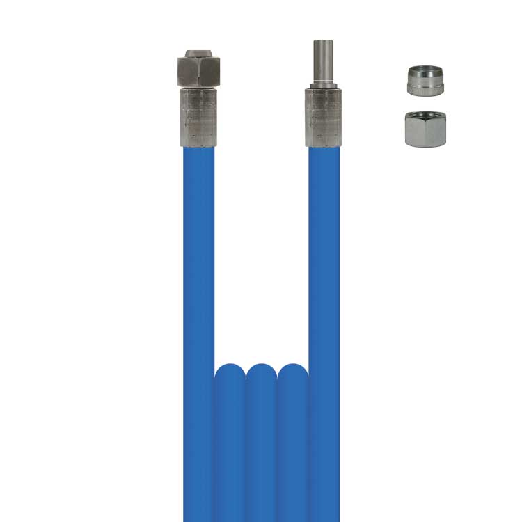 Schlauch 1SN-08 BL  1,69 M. AGR 3/8 NPT