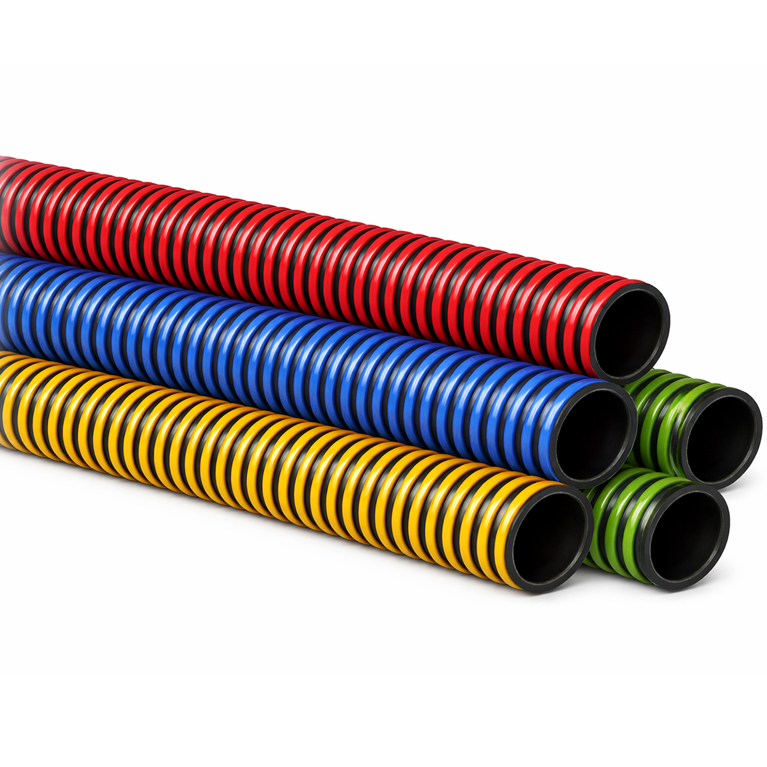 Tuyau d'aspiration Triflex 38 mm, 15 m, couleur vert/noir