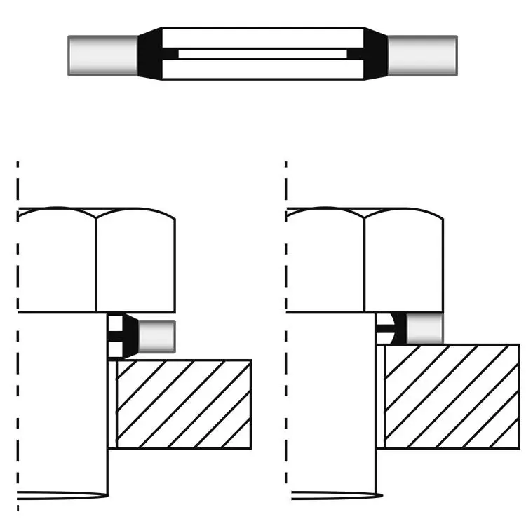 Dichtungsscheibe für 1/4 AG Edelstahl (1 STK)