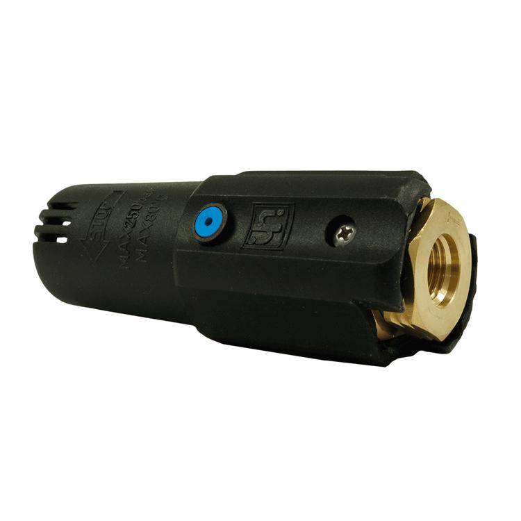 Rotomax 2 - 1/4" IG - min/max 6,4 bis 15,9 l/min en 40 bis 250 Bar - blau