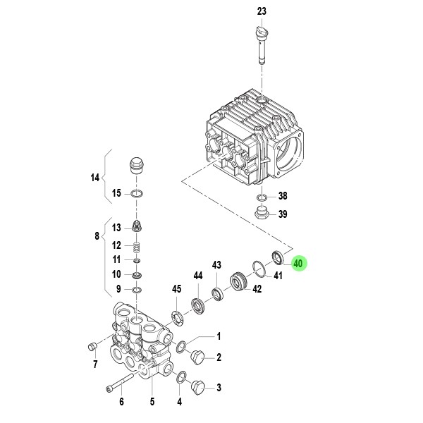 Dichtung Comet 15x24x5