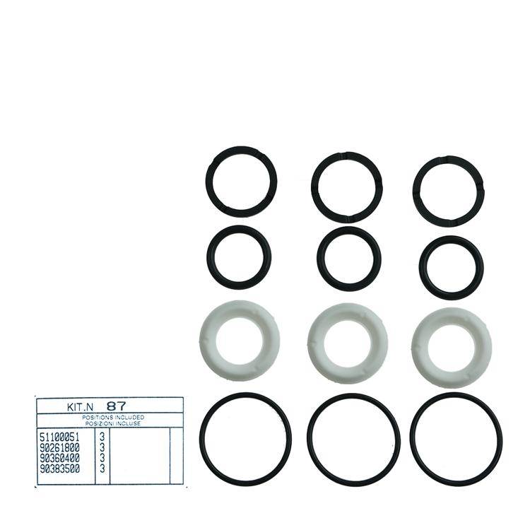 Interpump Kit 87 - Gasket set Ø15mm (3x)