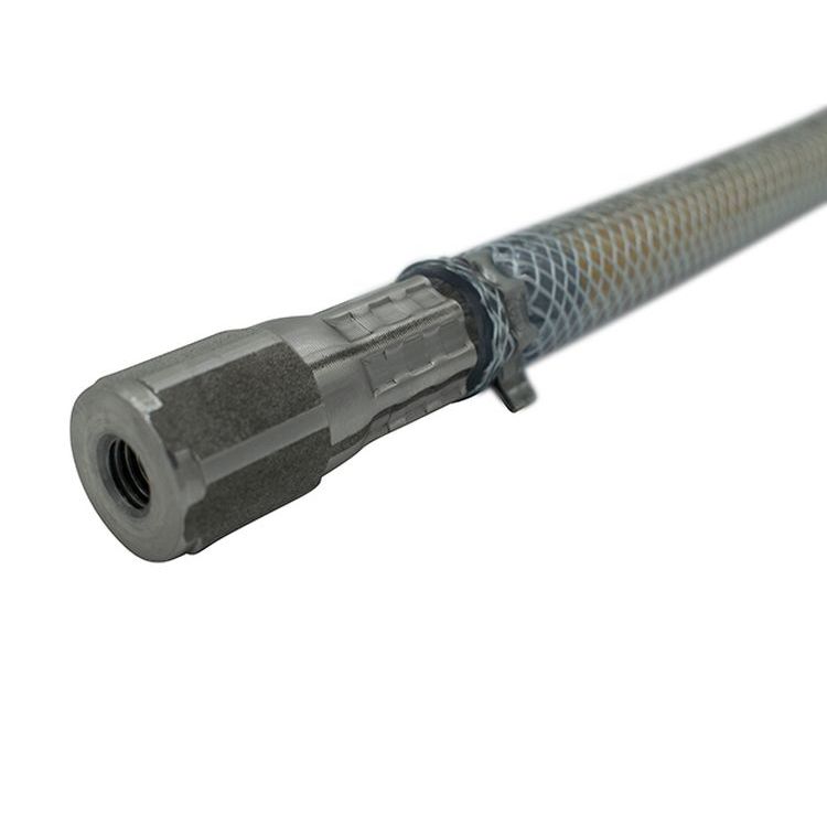 Wildkrautbürste Büschel Polyester "TopLock" für Tüllenteller 280 / 22 mm mit Schlauch