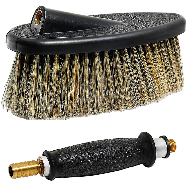 Vorwerk Hand-washing brush with adjustment, 1/4" female thread