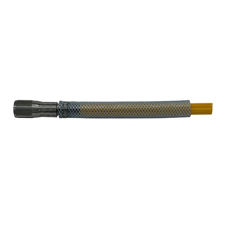 Wildkrautbürste Büschel Polyester "TopLock" für Tüllenteller 280 / 22 mm mit Schlauch